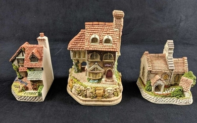David Winter Cottages Group Of Three