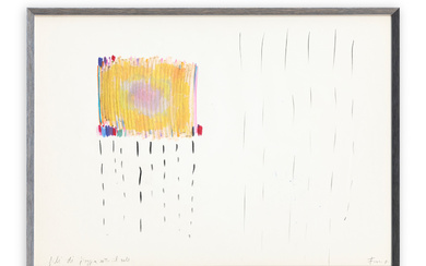 ENNIO FINZI (1931) - Fili di pioggia sotto il sole, 1981
