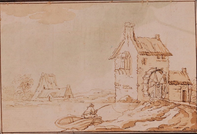 École hollandaise, XVIIIe siècle.