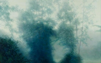 Edward Szmyd "Australian Pines" Oil on Canvas