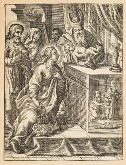 [Emblemata. Scenes from the life of Christ ca. 1650] (Altera perpetua crux Jesu Christi