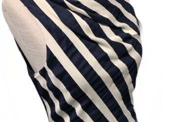 Emporio Armani - Subtle pleaded striped Dress