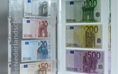 European Union - Limited edition presentation set Dutch Central Bank 5 to 500 euro banknotes, 2017