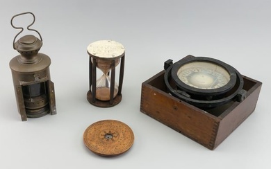 FOUR MARINE-RELATED ITEMS 19th/20th Century