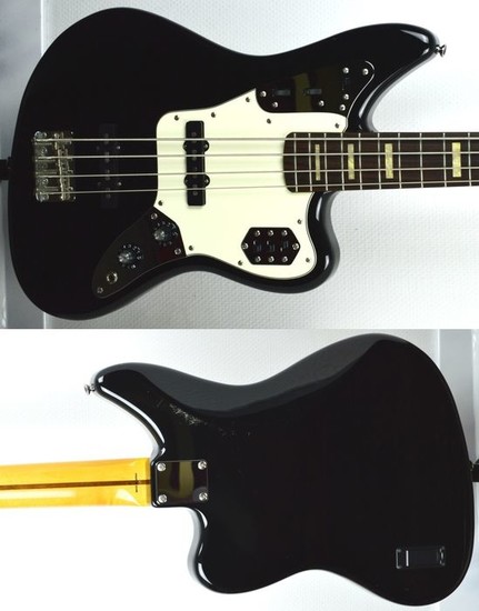 Fender - FENDER Jaguar Bass Deluxe Black 2012 import Japan - Bass guitar - Japan