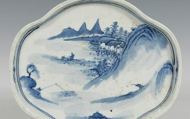 Font; China, Qing Dynasty, 1644-1912. Porcelain. Provenance: Private Collection formed since the