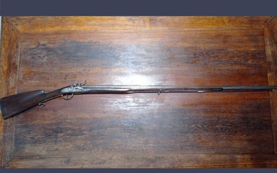 France - 18th century - Fusil ou carabine de chasse à Silex à un coup - Cavalerie - Flintlock - Rifle - 14 mm