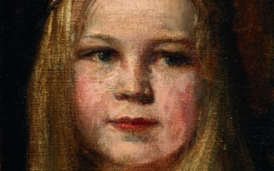 Friedrich August von Kaulbach 1850 München – Ohlstadt 1920 Half-length portrait of a boy