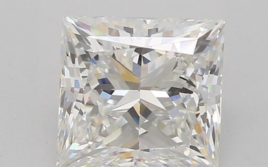 GIA Certified 1.51 Ct Princess cut G VS2 Loose Diamond