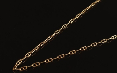 GOLD NECKLACE of 57.5 cm, 22.7 g