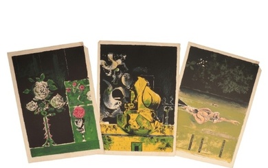 *GRAHAM SUTHERLAND (1903-1980) 'Three Lithographs' 'The Swi...