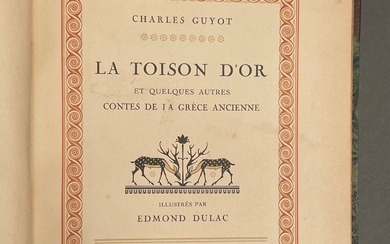 GUYOT, Charles – [DULAC, Edmond]. La Toison... - Lot 267 - Delon - Hoebanx