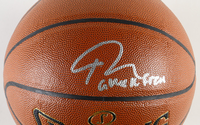 Giannis Antetokounmpo Signed NBA Basketball Inscribed "Greek Freak" (Beckett)