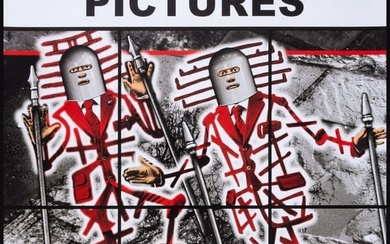 Gilbert & George (b.1943 and 1942) Scapegoating Pictures Exhibition Posters