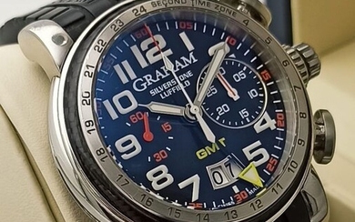 Graham - Silverstone Luffield Night Racer Chronograph GMT - 2GSIUS.B08A.K07 - Men - 2011-present