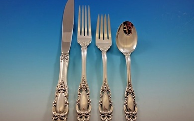 Grand Duchess by Towle Sterling Silver Flatware Set for 12 Service 51 pcs