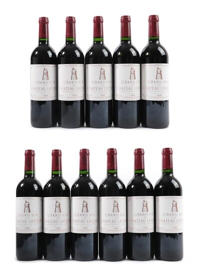 Grand Vin De Château Latour 1996 Pauillac (eleven bottles)