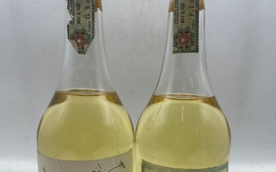 Grappe di Lidia & Romano Levi - Hand Drawn Labels - b. 2001, 2004 - 70cl - 2 bottles