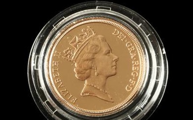 Great Britain, 1992 Proof Gold Sovereign
