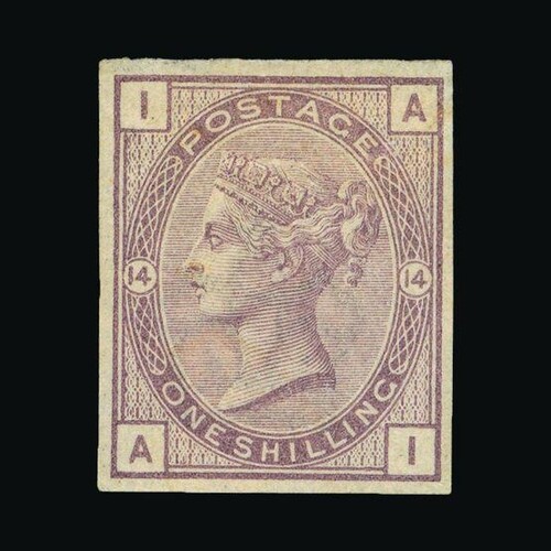 Great Britain - QV (surface printed) : 1882 wmk Crown 1s pur...