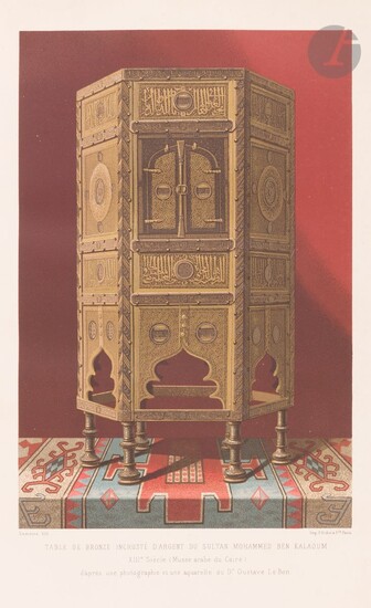 Gustave Le Bon, La civilisation des Arabes,... - Lot 67 - Ader