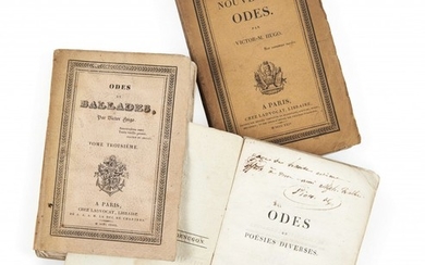 HUGO, Victor (1802-1885) Odes et poésies diverses. - Nouvelles odes. - Odes et ballades