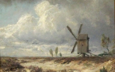 Hague School (XIX - XX). Polder landscape with