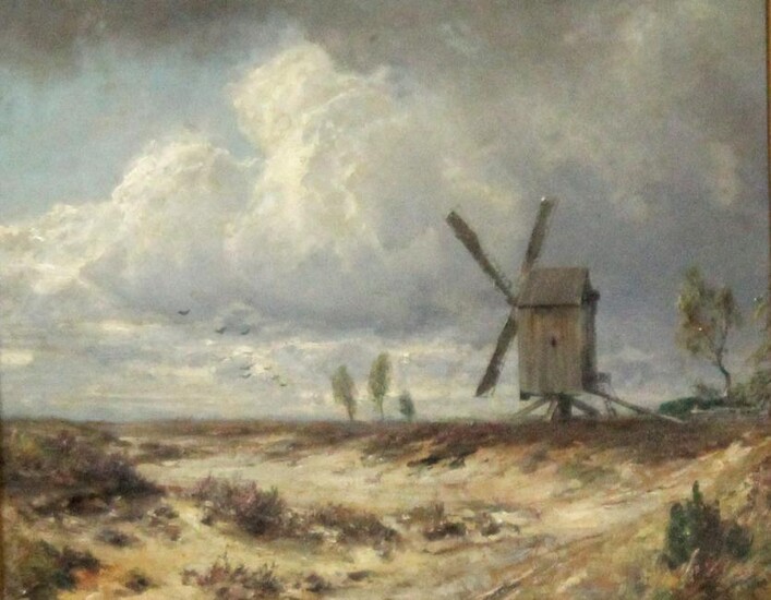 Hague School (XIX - XX). Polder landscape with