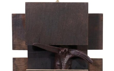 Herve Telemaque Wood Sculpture 1994