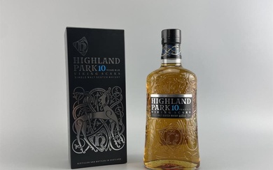 Highland Park ''Viking Scars'' 10YO Single Malt Scotch Whisky -...