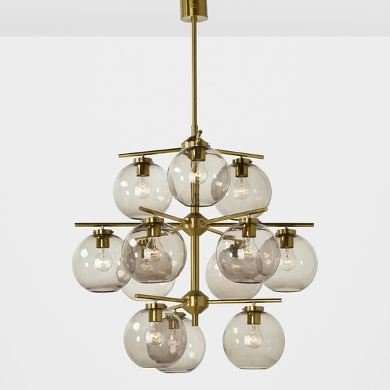 Holger Johansson, chandelier and two sconces
