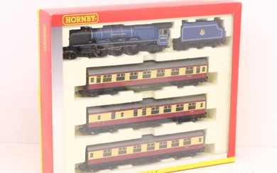 Hornby: A boxed Hornby, OO Gauge, The Royal Scot Train...