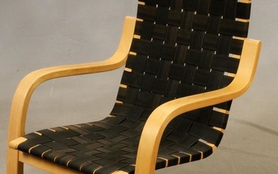 IN THE STYLE OF ALVAR AALTO LOUNGE CHAIR, C1980