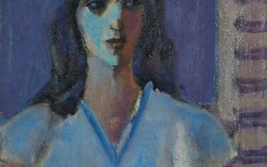 ISSAIEV Nicolas (1896-1977) "Jeune femme" Huile sur toile signée en bas à droite 53 x...