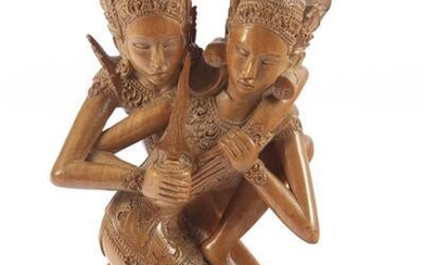 Indian wooden sculpture