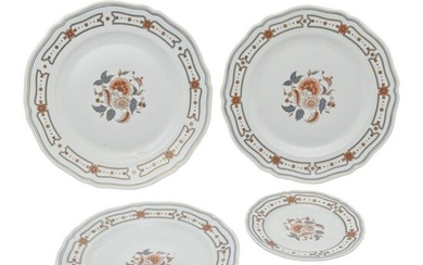 Italian Ginori Porcelain Tableware: Taormina Pattern.