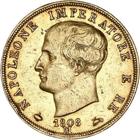 Italy - 40 lire1808-M Napoleon I - Gold