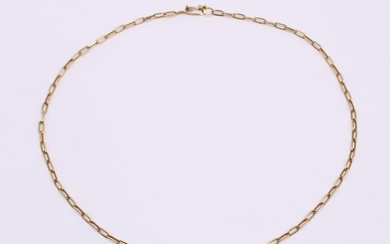 JEWELRY. Cartier 18kt Gold and Diamond Necklace.