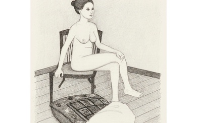 JOHN BRACK (1920-1999) Seated Nude II 1982 lithograph, ed. 29/50 43 x 29cm