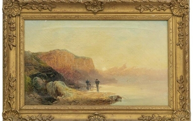 JOSEPH HORLOR (ENGLISH 1809-1887) OIL ON CANVAS