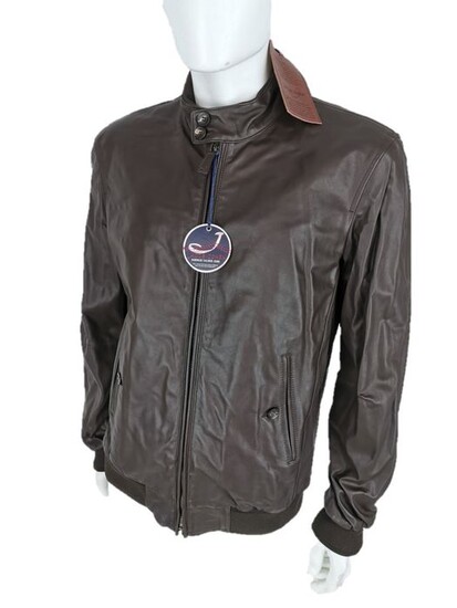 Jacob Cohen - NEW, Ducati Biker jacket, Leather jacket