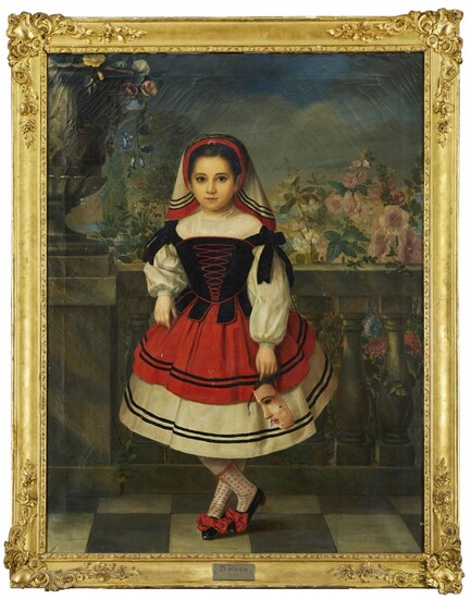 José Balaca y Carrion, Spanish 1810-1869- Portrait...