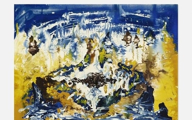 Joseph Meierhans, Blue Abstraction