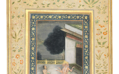 KHAMBAVATI RAGINI, DELHI SCHOOL, INDIA, CIRCA 1800