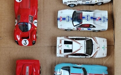 LOT de 7 véhicules échelle 1/43 métal : 1x Annecy Miniatures Ferrari 330 P4 maquette...