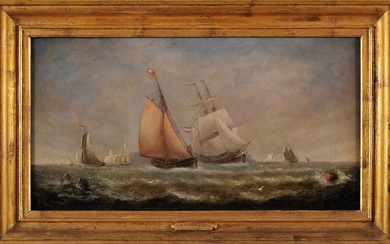 LUÍS TOMASINI - 1823-1902, "Ilha Heligoland"