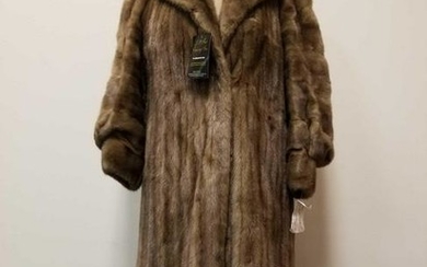 Labelle Fourrure Long Minx Coat