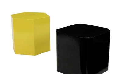 Lacquered Side Tables