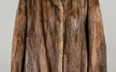 Ladies mink coat, on a label i