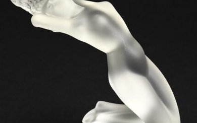 Lalique Crystal 'Chrysis' Nude Female Figurine